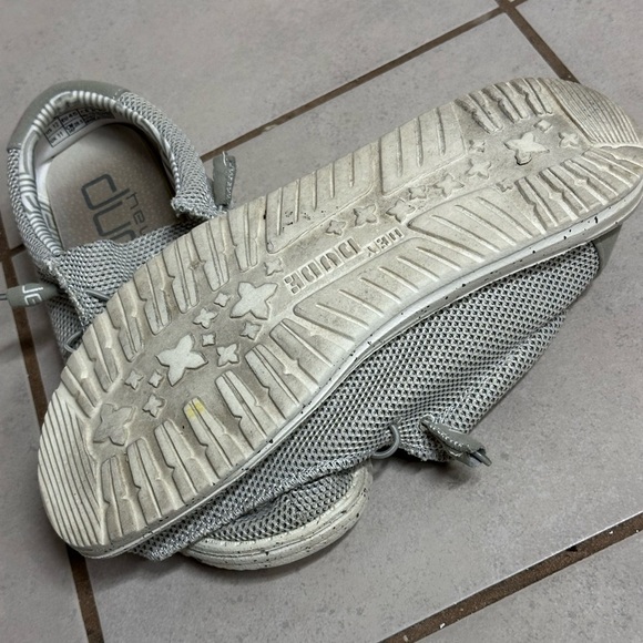 Hey‎ Dude Men Gray Slip on Shoes Size 12 - Picture 5 of 7